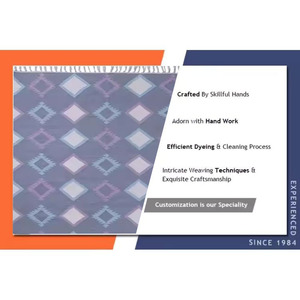 Best Quality Rectangle Cotton <b>Printed</b> Embroidered Rug <b>Large</b> Trendy Modern Design for Kitchen for Living Room Buy at Best Price - Product Image 6