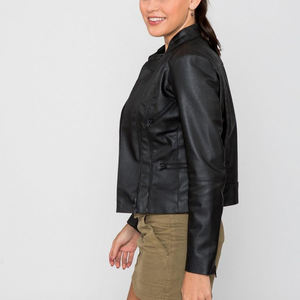 Chaqueta Acolchada de Invierno para Mujer, de Piel de Oveja Genuina, Estilo Burbuja, con Forro de Lana, Diseño Ecológico y Resistente al Viento - Product Image 3