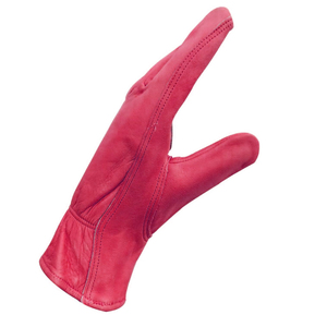 บริการ OEM ถุงมือขับรถหนังวัวคุณภาพดีที่สุด ถุงมือทำงานแบบกำหนดเอง ระบายอากาศได้ดี ปลอดภัยสำหรับการขับขี่ - Product Image 4