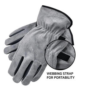Gants de soudage en cuir de chèvre résistants aux flammes pour soudeurs - Product Image 5