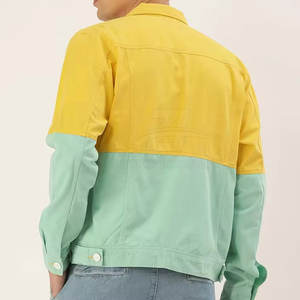 เสื้อแจ็คเก็ตยีนส์ผู้ชายแบรนด์ส่วนตัว บริการ OEM รุ่นใหม่ปี 2026 สำหรับผู้ใหญ่ - Product Image 2