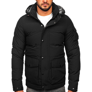 Men's Comfortable <b>Waterproof</b> Summer <b>Thin</b> Canvas Running <b>Jacket</b> Hood Long Sleeves Breathable Filling Street Style Wholesale - Product Image 4