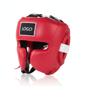 Casque de protection en cuir de vachette de qualité supérieure pour MMA, boxe et combat – Équipement de protection pour le sparring - Product Image 2
