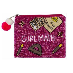 Monedero con Cuentas, Monedero Pequeño para Mujer, con Cierre Superior, para Llaves, Dinero en Efectivo, Tarjetas y Maquillaje, Multifuncional, Regalo para Mujer - Product Image 1