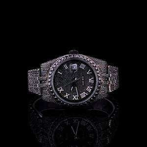 Montres de luxe pour hommes, tendance, avec diamants Moissanite, en vente auprès du meilleur fournisseur indien - Product Image 1