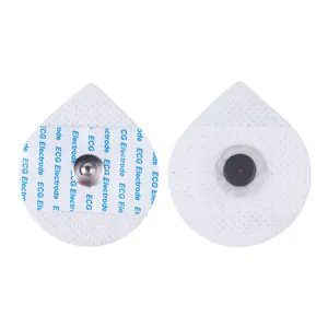 Tear-drop ECG Electrode Pads Wireless ECG Leads Chest Electrodes