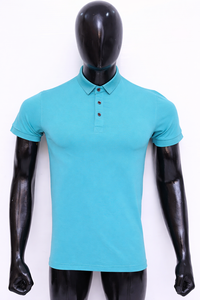 Camiseta Polo de Color Sólido para Hombre, Algodón, Manga Corta, Informal, Transpirable, Verano, Básica, Moda Urbana, Venta al por Mayor, Nuevas Camisetas Polo - Product Image 4