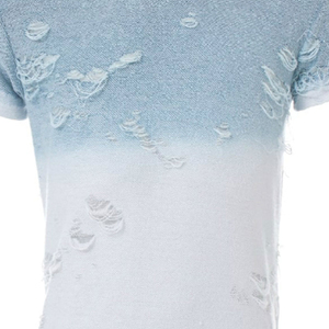 Camiseta Ligera para Hombre con Efecto Desgastado, Mejor Material, Superventas, Precio al por Mayor, Camiseta con Logotipo Personalizado - Product Image 6