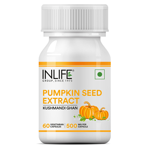 Cápsulas de Extracto de Semilla de Calabaza 500mg Cucurbita Pepo Fitosteroles con Zinc 60 Unidades Soporte para Cabello y Próstata a Granel - Product Image 1