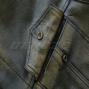 Gilet en cuir pour homme, style tendance, sans manches, vêtements de mode, prix de gros, bonne qualité - Product Image 5