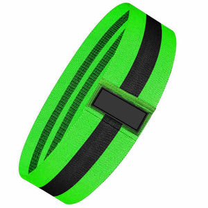 Bande de résistance pour les hanches, personnalisable, de haute qualité, antidérapante, durable, en tissu polyester élastique, pour la gym et le fitness, avec logo personnalisé - Product Image 5