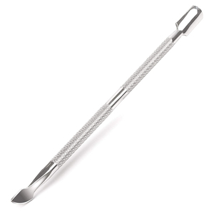 Herramienta Profesional de Acero Inoxidable para Preparación de Uñas, Empujador de Cutículas de Doble Punta y Limpiador de Bucles, Calidad de Salón, OEM ODM - Product Image 1