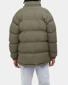 Luxury Designer <b>Men's</b> Regular Branded <b>White</b> Plus Size Hooded Puffer <b>Jacket</b> with Zipper Closure Waterproof Features Spring - Product Image 2