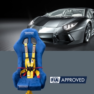 SPORT PLUS 3 Racing Safety Harness FIA 8853 2016 50mm Belt with Securing Velcro for OEM ODM Brand Wholesale Service - Product Image 4