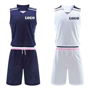 Uniforme de Baloncesto Personalizado de Alta Calidad, Transpirable, 100% Poliéster, con Nombre, Número y Logotipo del Equipo, Diseño Gratuito - Product Image 3