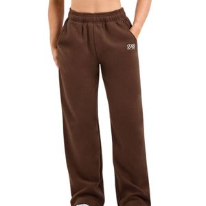 Pantalon de survêtement ample taille haute pour femme, jogging élastique, vêtements de sport décontractés, personnalisation OEM ODM Marque Privée - Product Image 1