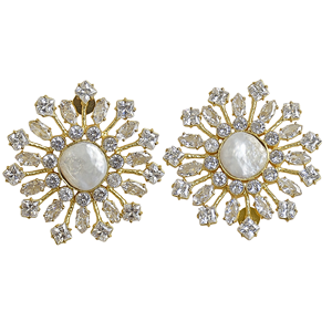 Elegantes Pendientes de Perlas Grandes - Joyería de Perlas Blancas Extra Grandes para Novias y Eventos de Gala - Product Image 4