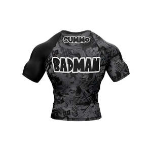 Jiu Jitsu No Gi Rashguard Spandex/Polyester <b>Long</b> & Short <b>Sleeves</b> Latest 2024 Design Pakistan - Product Image 5