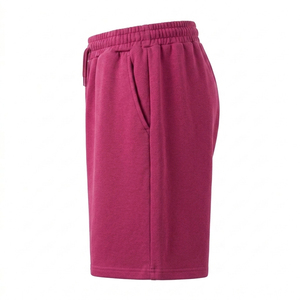 Custom French Terry <b>Bermuda</b> <b>Shorts</b> for <b>Women</b> High Waist Elastic Band <b>Shorts</b> Wholesale Breathable Eco-Friendly Loose Fit <b>Shorts</b> - Product Image 4