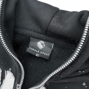 Sudadera con capucha para hombre, con cremallera completa, personalizada, con logotipo bordado, de todos los colores, tallas grandes, nuevo estilo, la más demandada, fabricada en fábrica, precio económico. - Product Image 6