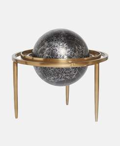 <b>Rotatable</b> Desktop <b>Globe</b> With Antique Stand Office Supplies Decorative Object Interior Home Accessories And Gifts Items - Product Image 5
