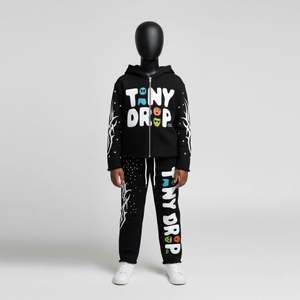 Conjunto de Sudadera y Pantalón Oversize de Algodón OEM 2026 para Adolescentes, 2 Piezas, Trajes Deportivos para Bebés, Ropa Infantil a Juego - Product Image 4