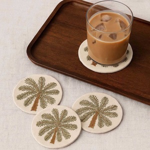 Posavasos de Cuentas de Vidrio Bordadas, Decoración de Mesa para el Hogar y Hoteles, Producto de Lujo, Alta Demanda, Elegante, Buen Precio - Product Image 6
