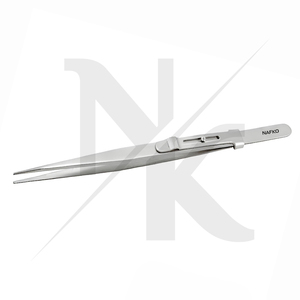 Pinzas de Diamante con Bloqueo Nafko NK-8426 Premium, Punta Extra Grande de 160 mm de Longitud, Acero Inoxidable de Alto Rendimiento para Joyería y Manualidades - Product Image 2