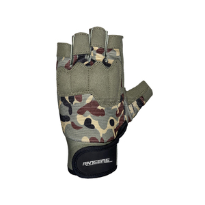 Camo Weightlifting <b>Gloves</b> Breathable Padded Palm Fitness <b>Gloves</b> Gym Accessories Manufacturer Bodybuilding Workout <b>Gloves</b> - Product Image 3
