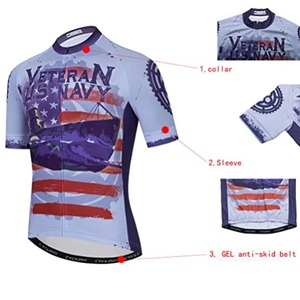 Men’s <b>Cycling</b> Jersey Set <b>Short</b> Sleeve Bike Shirt 3D <b>Padded</b> <b>Shorts</b> Breathable Quick Dry Bicycle Clothing High Quality - Product Image 3