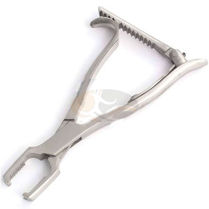 JACKBILLY Pince à os manuelle à cliquet 4 pouces Instrument chirurgical pour procédures orthopédiques en acier inoxydable durable MOL - Product Image 1