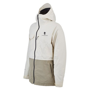 Veste de ski pour homme fabriquée en usine, professionnelle, pour les sports d'hiver, avec poignets ajustables, fonctions anti-neige et multiples poches de rangement - Product Image 3