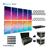 3*2m Indoor Outdoor Wasserdichtes P3.91 P2.6 LED-Videowand-Panel 5000cd Hochzeits-Kirchen-Miet-LED-Bildschirm