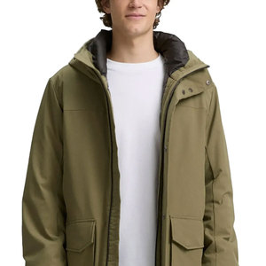 เสื้อโค้ทขนเป็ดผู้ชายแบบมีฮู้ด พิมพ์โลโก้ได้ตามต้องการ ราคาประหยัด - Product Image 6