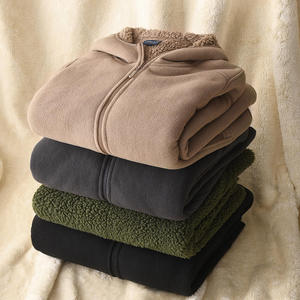 Sudadera con Capucha de Forro Polar Personalizada de Alta Calidad, Unisex, Invierno, Ecológica, Transpirable, 400g, 100% Algodón, Cuello con Capucha, Teñido Liso, Lavado, para Hombre - Product Image 3