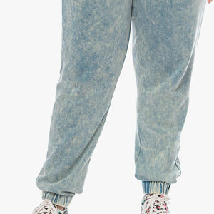 Pantalones Jogger Casuales de Algodón Grueso para Mujer, con Estampado Personalizado y Lavado Ácido, Venta al Por Mayor - Product Image 5