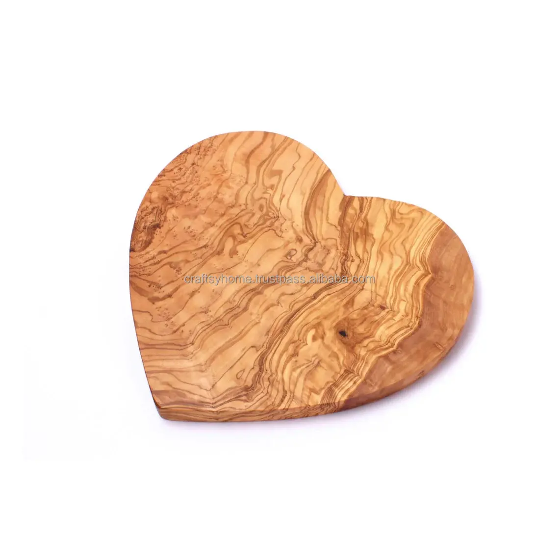 Gift ways best olive wood Heart shape charcuterie board cheese board acacia wood cutting board serving tray