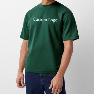 Fabricant OEM en gros sur mesure, fournisseur de t-shirts en coton, tissu jersey surdimensionné, étiquette privée, production de vêtements en vrac - Product Image 1