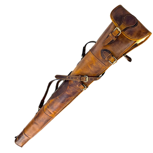 Bolsa de Cuero para Pistola de Buena Calidad, Repelente al Agua, Hecha a Mano con Cuero Genuino, Bolsa de Cuero para Pistola de Alta Calidad con Respaldo Suave - Product Image 4