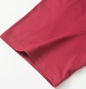 Men's V-Neck Short Sleeve Solid Color Quick Dry T-Shirt Regular Fit Casual Knitted Polyester 5-<b>Pack</b> made Bangladesh manufacture - Product Image 6