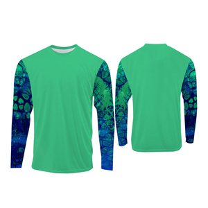 Camiseta de Pesca de Manga Larga con Protección UV UPF 50+ y Logotipo Frontal, de Secado Rápido, Personalizada al por Mayor, para Deportes al Aire Libre 2026 - Product Image 6