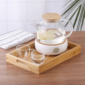 Plateau de service élégant en bois, léger et polyvalent pour la cuisine, la salle à manger, le thé et le café par madiha art and crafts - Product Image 1