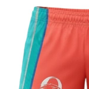 Pantalones Cortos de Netball Sublimados en Color Coral Turquesa Unisex, Uniformes Deportivos Ligeros de Poliéster, Ropa Deportiva para Equipos, Ropa de Alto Rendimiento - Product Image 4