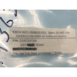HITACHI 2-814363-C, GV1, LOWER, SHIELD, 233572212 - อุปกรณ์และชิ้นส่วนเซมิคอนดักเตอร์มือสองระดับโลกที่เชื่อถือได้ - Product Image 4