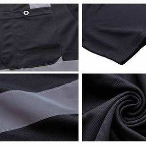 Camiseta de Trabajo de Seguridad para Hombre, Diseño Personalizado 2026, Alta Calidad, Ligera, Transpirable, Reflectante, ANSI, Venta al Por Mayor - Product Image 4