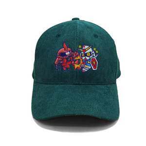 Gorra de Béisbol de Alta Calidad con Bordado en Corduroy, 6 Paneles, Estilo Dad Hat, Logotipo Bordado, Hebilla Dorada/Cobre, Casual para Hombre - Product Image 1
