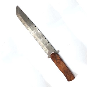 Multi Purpose Sleek Design High Quality Wholesale Low Price 10" Factory Made OEM Handmade Damascus Steel Chef <b>Bread</b> <b>Knife</b> - Product Image 1