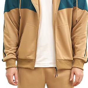 Ensemble de survêtement deux pièces pour homme, sweat à capuche zippé et pantalon de jogging, vêtements de sport décontractés, tenue d'entraînement athlétique pour homme - Product Image 3