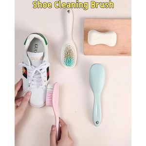 2 Pack Soft Bristle Laundry Cleaning Brushes Scrubber Brush for <b>Clothes</b> and Carpet Fabric Stain Removal <b>Scrubbing</b> - Product Image 4