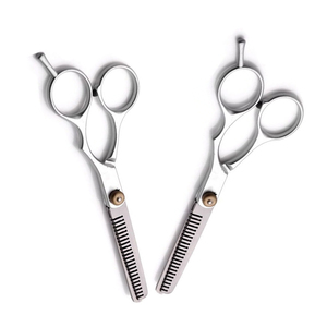 Tijeras de Entresacar de Calidad Premium para Barbería, Acero Inoxidable, Cuchilla Afilada, Tijeras de Seguridad para Texturizar el Cabello, para Uso Profesional en Salón - Product Image 5